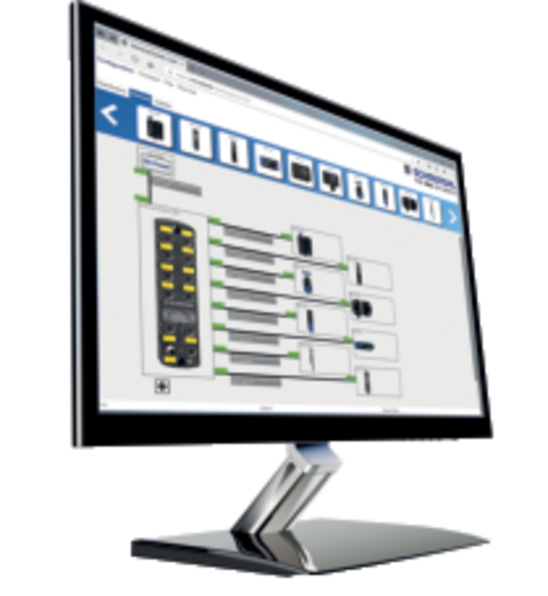 Imagen de un monitor de ordenador con la herramienta System Engineering Tool